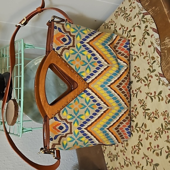 Sarah Violet handmade shoulder bag - Picture 1 of 6